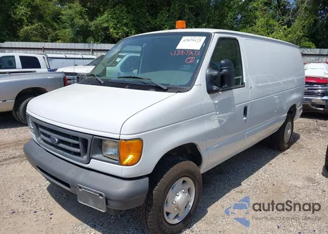 2007 Ford E-250 Commercial/Recreational z USA, uszkodzony, nr VIN 1FTNE24W07DB07666